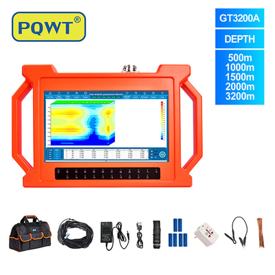 PQWT-GT3200A BARU Instrumen Deteksi Air Bawah Tanah yang Dibawah Tanah Detektor Air Air bawah tanah