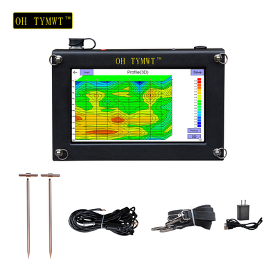 TYM S Series Underground Water Detector Auto Graphing Resistivity Peralatan Survei Geofisika