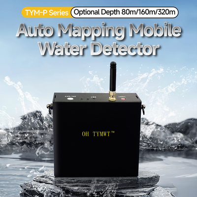 TYM P Series Auto Mapping Mesin Deteksi Air Lubang Mobile Detektor Air Bawah Tanah