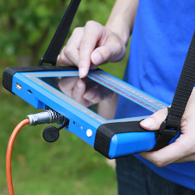 PQWT TC150 Detektor air tanah 150m kedalaman layar sentuh LCD