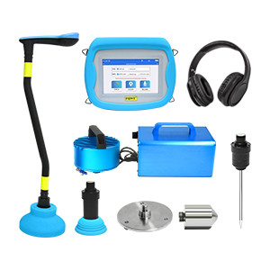 Alat Detektor Kebocoran Air Irigasi 5000HZ PQWT BT30 Nirkabel Multifungsi