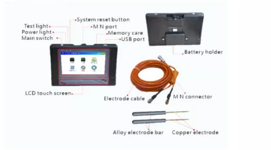 Cave Mine Metal Detector PQWT KD150 Peralatan Deteksi Mineral Bawah Tanah 150m