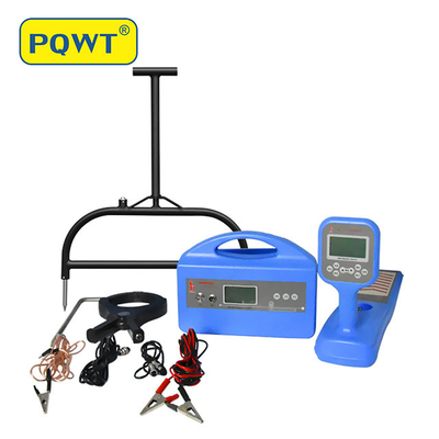 PQWT GX800 Pencari Pipa Bawah Tanah RF Detektor Kesalahan Kawat Bawah Tanah
