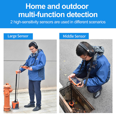 Pqwt-L6000 Multi Sensor Outdoor Water Pipe Leak Detector 5m kedalaman