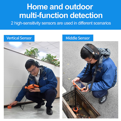Pqwt-L3000 Indoor Outdoor 5m Depth Pipe Leakage Detector Multifungsi