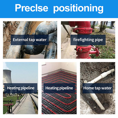 Pqwt-L3000 Indoor Outdoor 5m Depth Pipe Leakage Detector Multifungsi