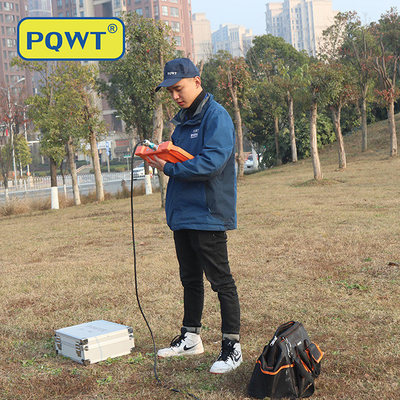 PQWT GT1000A Peralatan Eksplorasi Geologi Detektor Air Jarak Jauh 18 Saluran
