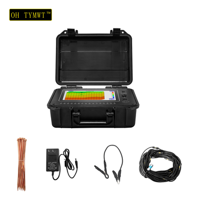 TYM D Series 500m Well Water Detector Underground Finder 16 Channel Peralatan Survei Geofisika