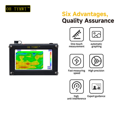 TYM S Series Underground Water Detector Auto Graphing Resistivity Peralatan Survei Geofisika