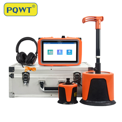 PQWT L6000 Peralatan Detektor Kebocoran Air Plumbing Layar Sentuh LCD 7 Inch