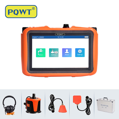 Pqwt-L5000 Multi Sensor 5m Depth Water Pipe Leak Detector Untuk Indoor Outdoor