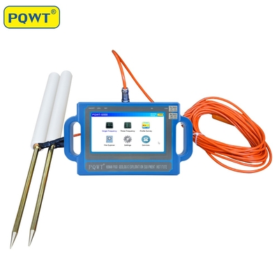 PQWT S500 detektor air 500m kedalaman 7 inci layar sentuh