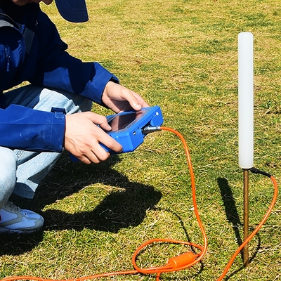 PQWT S500 500m Deep Underground Water Detector dengan layar sentuh LCD