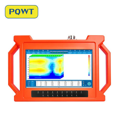PQWT GT1000A Peralatan Eksplorasi Geologi Detektor Air Jarak Jauh 18 Saluran