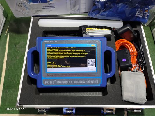 Detektor Air PQWT dengan Akurasi 95% Frekuensi 36/40/56 dan Rentang Pengukuran 0mV-2000mV untuk Lokasi Air Tanah