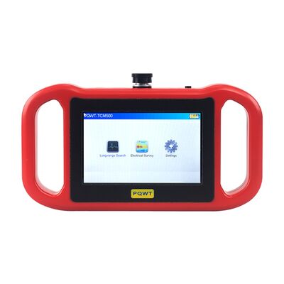 Detektor air PQWT-TCM dengan layar sentuh LCD 33 frekuensi dan rentang pencarian permukaan 1500m untuk survei geofisika