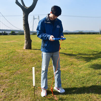 PQWT TC500 Water Detector Peralatan Survei Geofisika dengan Keakuratan 92% Multi-Frequency and Automatic Mapping untuk Deteksi Air Bawah Tanah