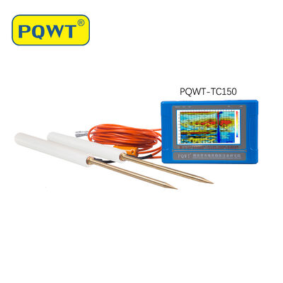 Mesin Deteksi Air PQWT TC150 China 150m Pendeteksi Air Bor Pencari Bawah Tanah