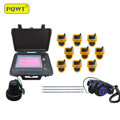 PQWT CL900 Peralatan Detektor Kebocoran Air Komersial 8m Deteksi Kebocoran Pipa Kolam Renang