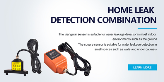 10000hz Sistem Deteksi Kebocoran Air Listrik PQWT L50 Smartthings Sensor Kebocoran Air