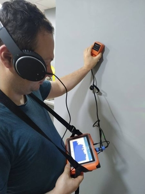 PQWT L Plumbing Detektor Kebocoran Air Bawah Tanah Perangkat Deteksi Kebocoran Cerdas 50cm