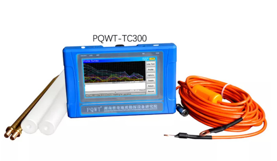 Detektor Air Bawah Tanah TC300 PQWT Pemetaan Otomatis Penuh 300M