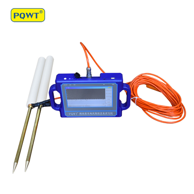 PQWT-S500 Mesin Detektor Air Bawah Tanah Portabel Pemetaan Otomatis Kedalaman 500m