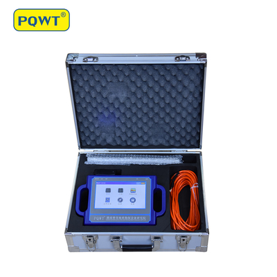 PQWT-S500 Mesin Detektor Air Bawah Tanah Portabel Pemetaan Otomatis Kedalaman 500m