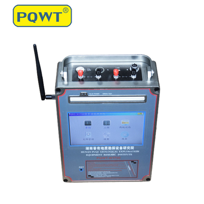 PQWT- WT900 Peralatan Eksplorasi Geofisika Penambangan Detektor Perburuan Harta Karun Isi Ulang