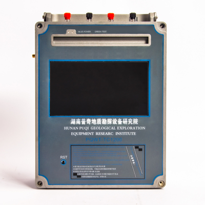 PQWT- WT1200 Mesin Detektor Mineral Bawah Tanah Emas Dengan Sensor Kedalaman 1500m