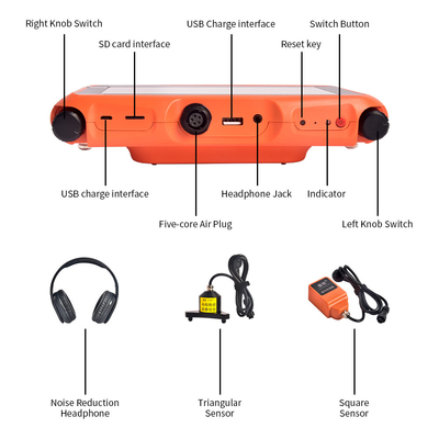 Detektor Kebocoran Air Pipa Rumah Sensor Segitiga PQWT L50