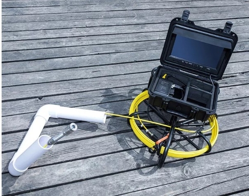Sistem Kamera Inspeksi Pipa Selokan Pipa 20M Layar LCD TFT 9 Inch