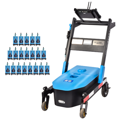 Urgensi Ultrasonik Pipa Air Leak Detector Trolley LDC 20M kedalaman 9M 20KHz