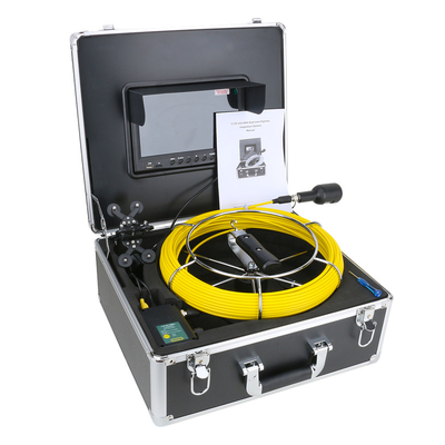 Kamera Inspeksi Pipa Pembuangan Endoskopi 9 Inch DVR 30M HD