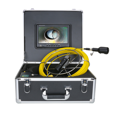 Kamera Inspeksi Pipa Pembuangan Endoskopi 9 Inch DVR 30M HD
