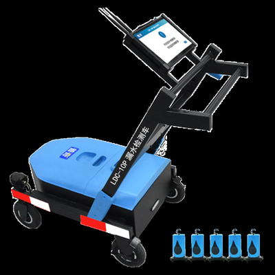Detektor kebocoran pipa air nirkabel ultrasonik PQWT LDC 5M 100m Panjang