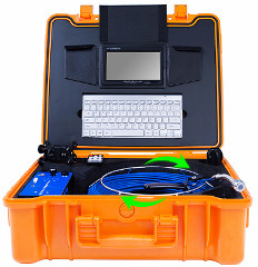 Kamera Inspeksi Pipa 20Meter 7 Inch Industri Video Borescope Inspection Camera