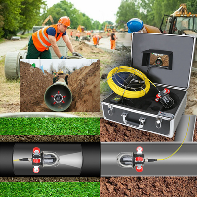 Endoscope Sewer Plumbing Pipe Inspection Kamera Video Kamera Inspeksi DVR