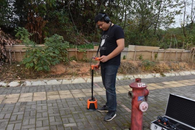 Pqwt-L7000 Detektor kebocoran pipa dalam ruangan dan dalam ruangan dengan kedalaman 5m 8