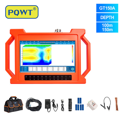 PQWT GT150A Peralatan Eksplorasi Geologi Pencari Air Tanah Isi Ulang