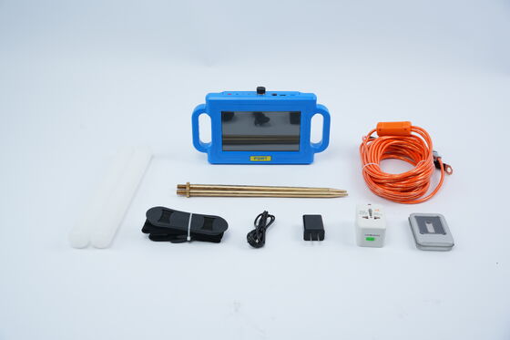 PQWT S500 500m Deep Underground Water Detector dengan layar sentuh LCD